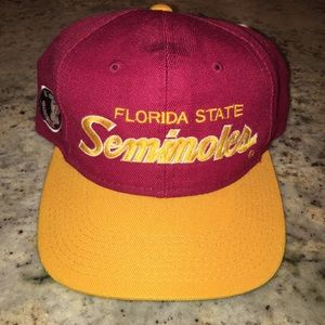 FSU Seminoles Sports Specialties Script Snapback